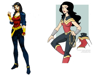 Illustration for article titled See the new and improved Wonder Woman costume in action